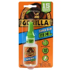 Gorilla Super Glue Gel, 15g