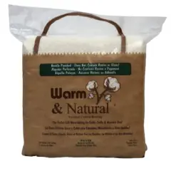 Warm & Natural&reg; 72" x 90" Pre-Cut Twin Cotton Batting