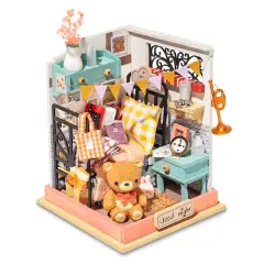 Rolife&reg; Sweet Dream Bedroom DIY Miniature Kit