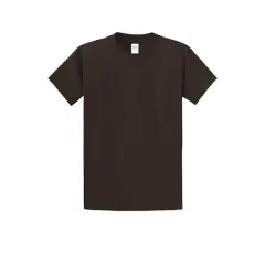 Port & Company&reg; Essential Neutrals Adult T-Shirt Dark Chocolate Brown