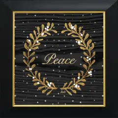 Timeless Frames&reg; Gold Peace Framed Wall D&eacute;cor