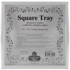 Sudberry House White Small Square Tray