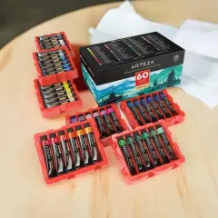 Arteza&reg; 60 Color Watercolor Paint Set