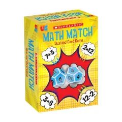 Scholastic Math Match Dice & Card Game