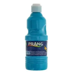 Prang&reg; Washable Ready-to-Use Tempera Paint, 16oz. Turquoise Blue