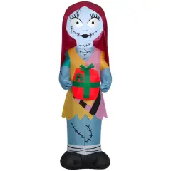 3.5ft. Airblown&reg; Inflatable Christmas Sally with Gift Box