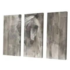 Designart - Farmhouse Horse - Modern Farmhouse Canvas Artwork