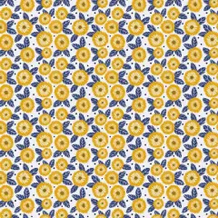 Emma & Mila&reg; Marigold Flower Cotton Fabric By The Yard, 8yd. Bolt