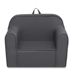 Delta Children Cozee Chair for Kids Dark Gray