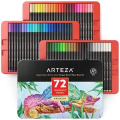 Arteza&reg; Inkonic&reg; 72 Fineliner Pen Set