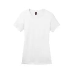 District&reg; Women's Perfect Weight&reg; Adult T-Shirt Bright White