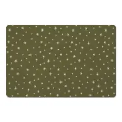 Green Twinkle Floor Mat
