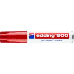 edding&reg; 800 Permanent Marker Red
