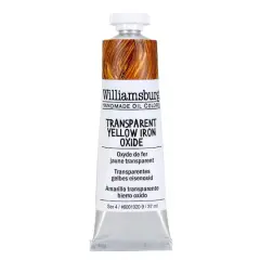 Williamsburg&reg; Artist Oil Colors, 37mL Transparent Yellow Iron Oxide