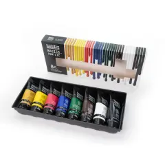 Liquitex&reg; BASICS 8 Color Acrylic Paint Set 