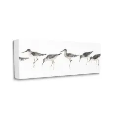 Stupell Industries Beach Bird Sandpipers Minimal Painting Wall Art