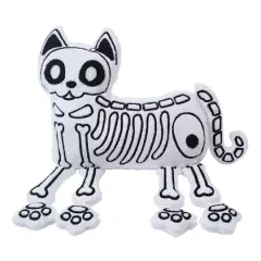 21" Cat Skeleton Accent Pillow by Ashland&reg;