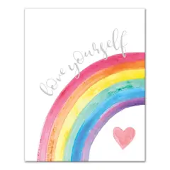 Love Yourself 11" x 14" Canvas Wall Art