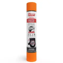 Siser&reg; EasyPSV&reg; Starling&trade; Matte Permanent Adhesive Vinyl by Avery Dennison Orange Soda