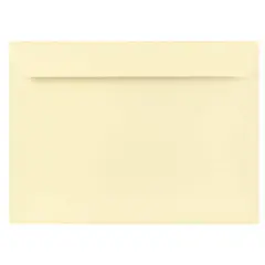 JAM Paper Strathmore 9" x 12" Booklet Wove Envelopes, 25ct. Natural White