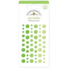 Doodlebug Design Inc.&trade; Sprinkles&trade; Adhesive Glossy Enamel Dots Limeade