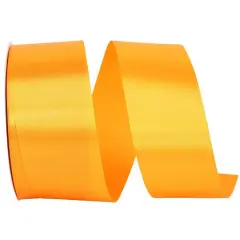 JAM Paper 1.875" x 50yd. Single Face Satin Allure Ribbon Pumpkin