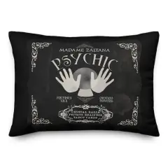 Psychic Readings 1 14" x 20" Throw Pillow