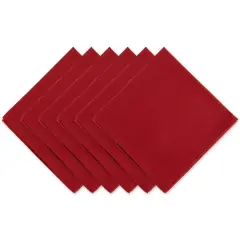 DII&reg; Solid Oversized Napkin, 6ct. Barn Red