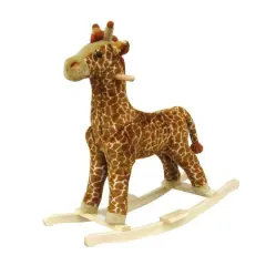 Toy Time Giraffe Plush Rocking Animal