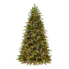 7.5ft. Pre-Lit Princeton Fraser Fir Artificial Christmas Tree, Cosmic&trade; Spectrum LED Lights