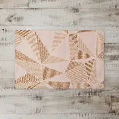 Triangle Speckle 27" x 18" Floor Mat