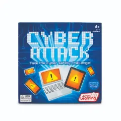 Junior Learning&reg; Cyber Attack Educational Board Game