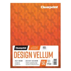 Clearprint&trade; 1000H&reg; Design Vellum Ungridded Pad