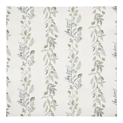Vines Cotton Twill Napkin White