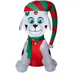 4.5ft. Airblown&reg; Inflatable PAW Patrol Marshall in Winter Outfit