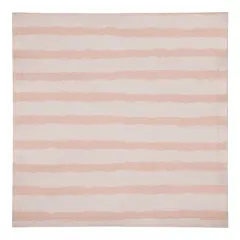 Stripes Cotton Twill Napkin Pink/Cream