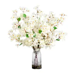 2.5ft. White Bougainvillea Arrangement in Vase