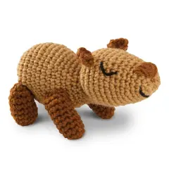 Intermediate Capybara Amigurumi Crochet Kit by Loops & Threads&reg;