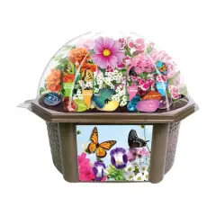 Biosphere Terrarium - Bountiful Butterfly Garden