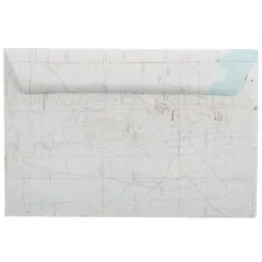 JAM Paper 6" x 9" Cartography Map Envelopes, 25ct.