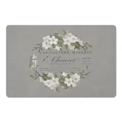 French Beekeeper Floral Floor Mat