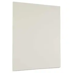 JAM Paper Natural White Wove 8.5" x 11" 28lb. Strathmore Paper, 100 Sheets