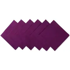 DII&reg; Oversized Napkin, 6ct. Eggplant