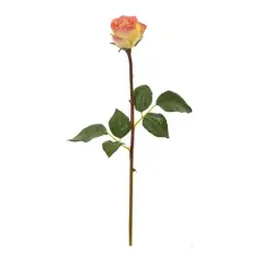 Rose Bud Flower Stem, 12ct. Salmon