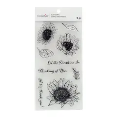 Sunflowers Clear Stamps by Recollections&trade;