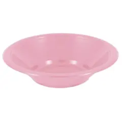 JAM Paper 7" Plastic Bowls, 20ct. Baby Pink