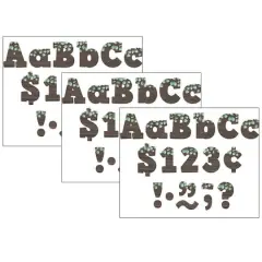 Teacher Created Resources Eucalyptus Bold Block Letters, 3 Packs of 230