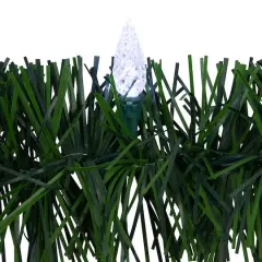 18ft. Faceted LED Artificial Christmas Foliage Garland