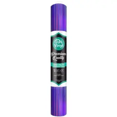 PA Vinyl Holographic Permanent Adhesive Vinyl Purple