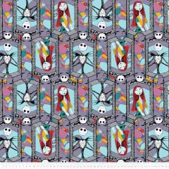 Springs Creative Disney&reg; Nightmare Before Christmas Stained Glass Fleece